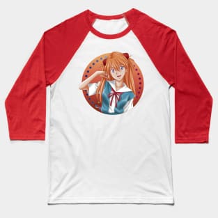 Asuka Sohryu Langley Baseball T-Shirt